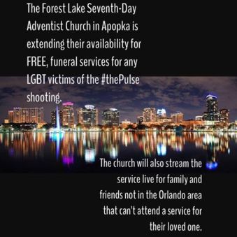 Forest Lake Church Announcement